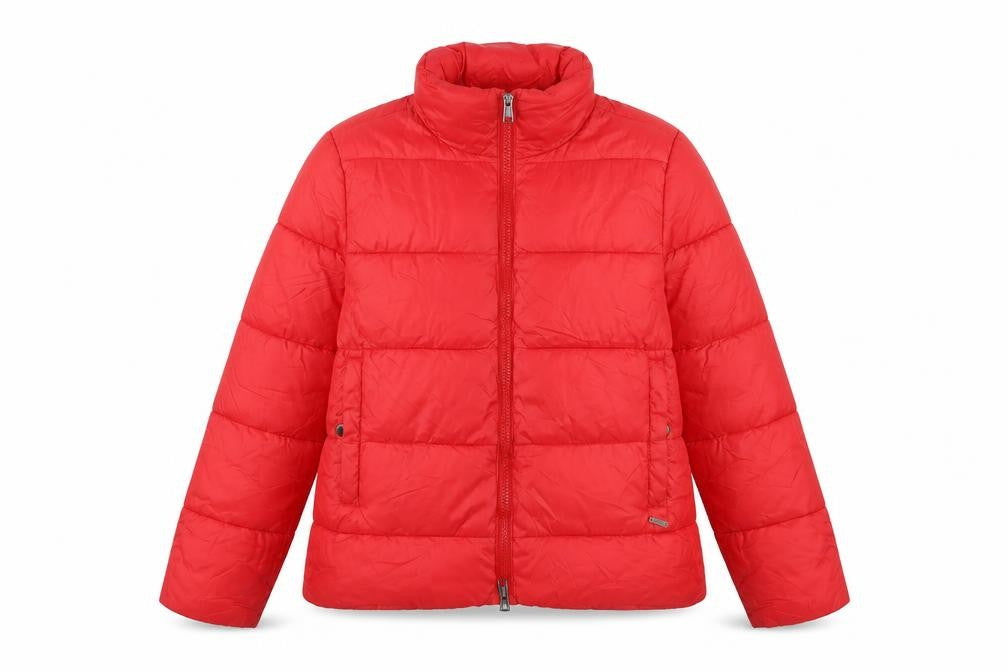 Womens UK Size 6 GUESS Red Puffer Jacket