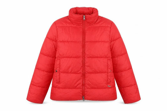 Womens UK Size 6 GUESS Red Puffer Jacket