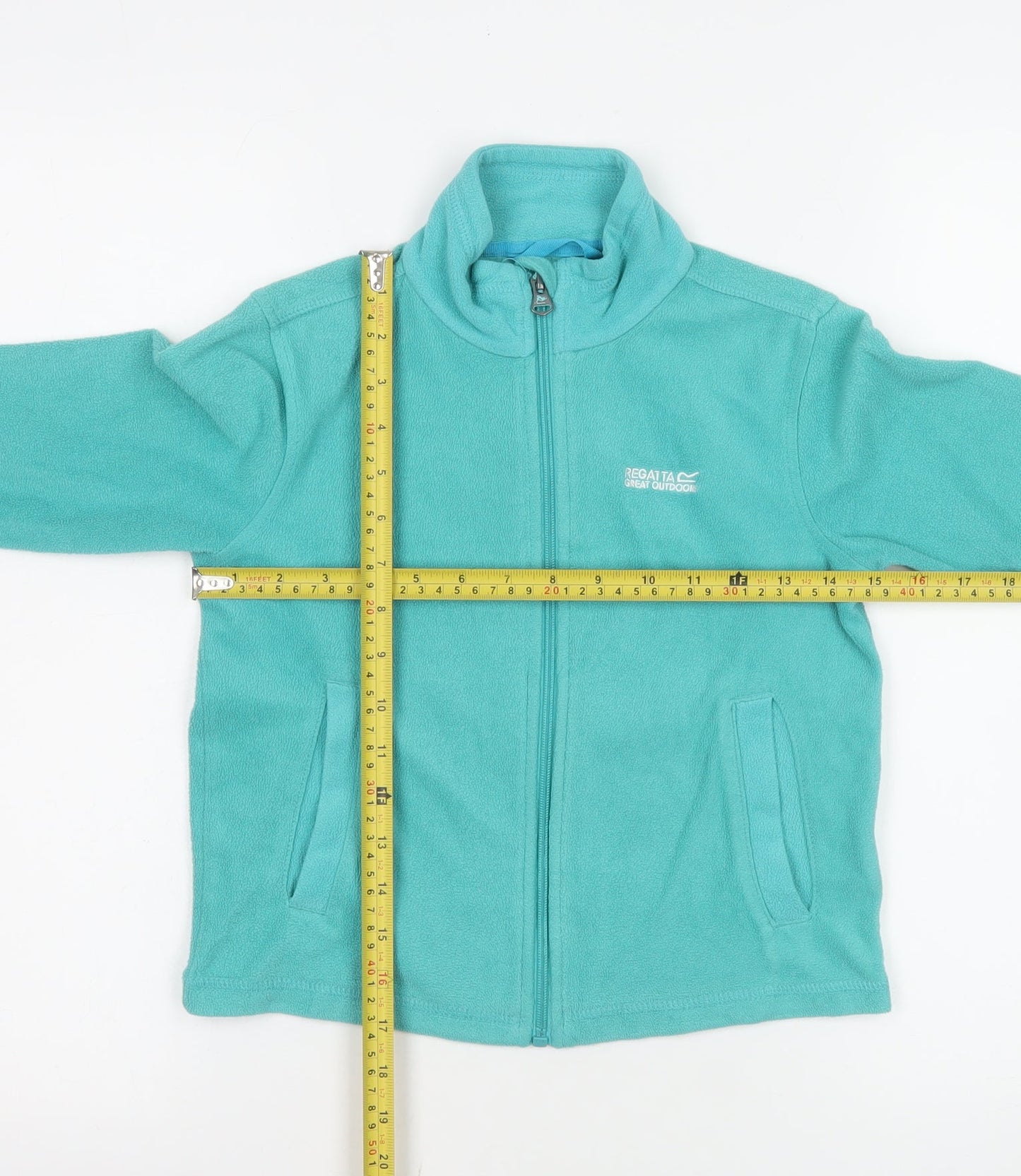 Girls UK Size 5-6 Years Regatta Blue Basic Jacket