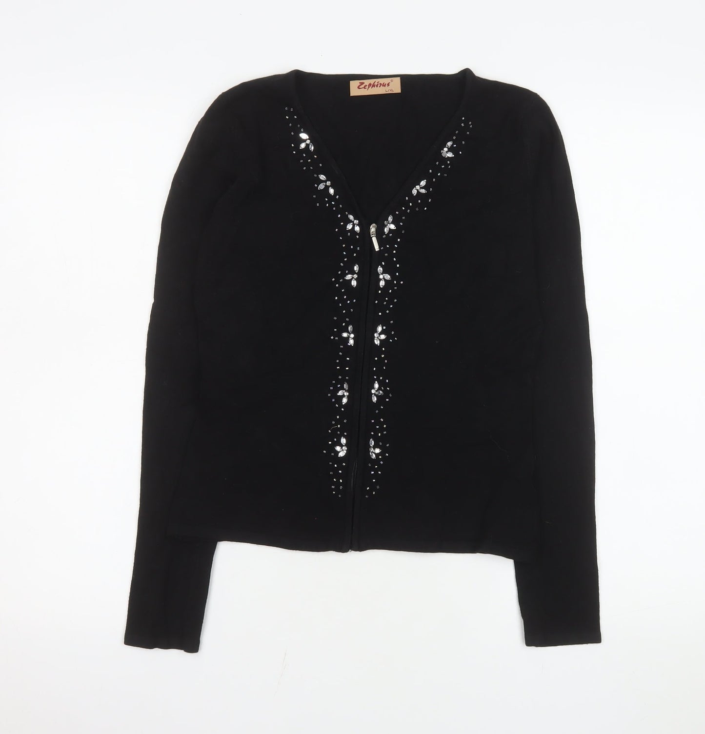 Womens UK Size L Zephirus Black Basic Jacket