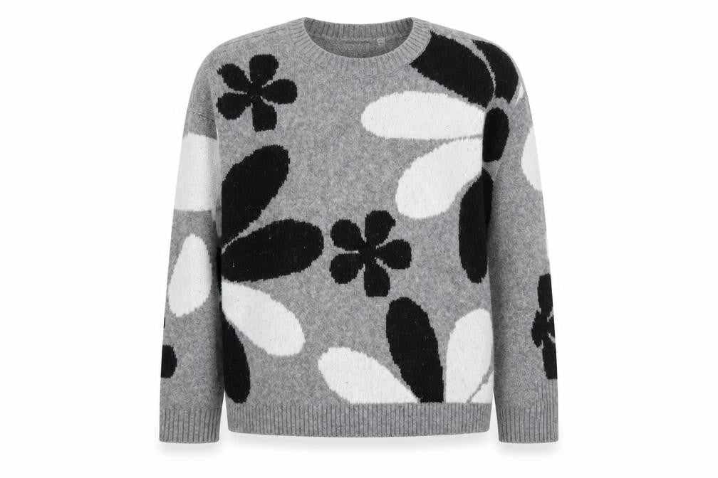 Womens UK Size XL ninety clothing co Grey Pullover Jumper