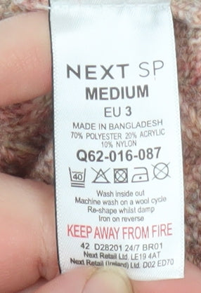 Womens UK Size M NEXT Pink Pullover Jumper