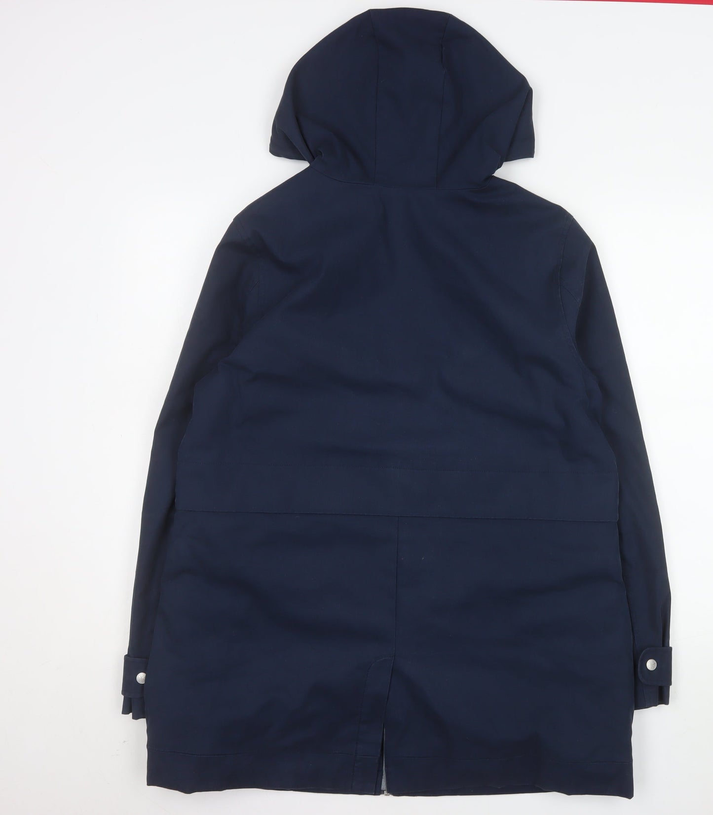 Womens UK Size 14 Crew Clothing Company Blue Parka Coat