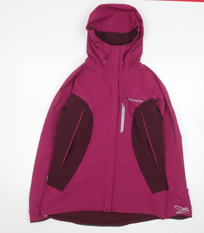 Womens UK Size 10 Sprayway Pink Rain Coat