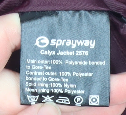 Womens UK Size 10 Sprayway Pink Rain Coat