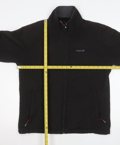 Mens UK Size M Regatta Black Soft Shell