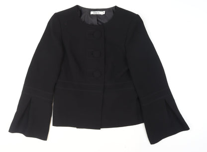 Womens UK Size 14 M&Co Regular Black Blazer