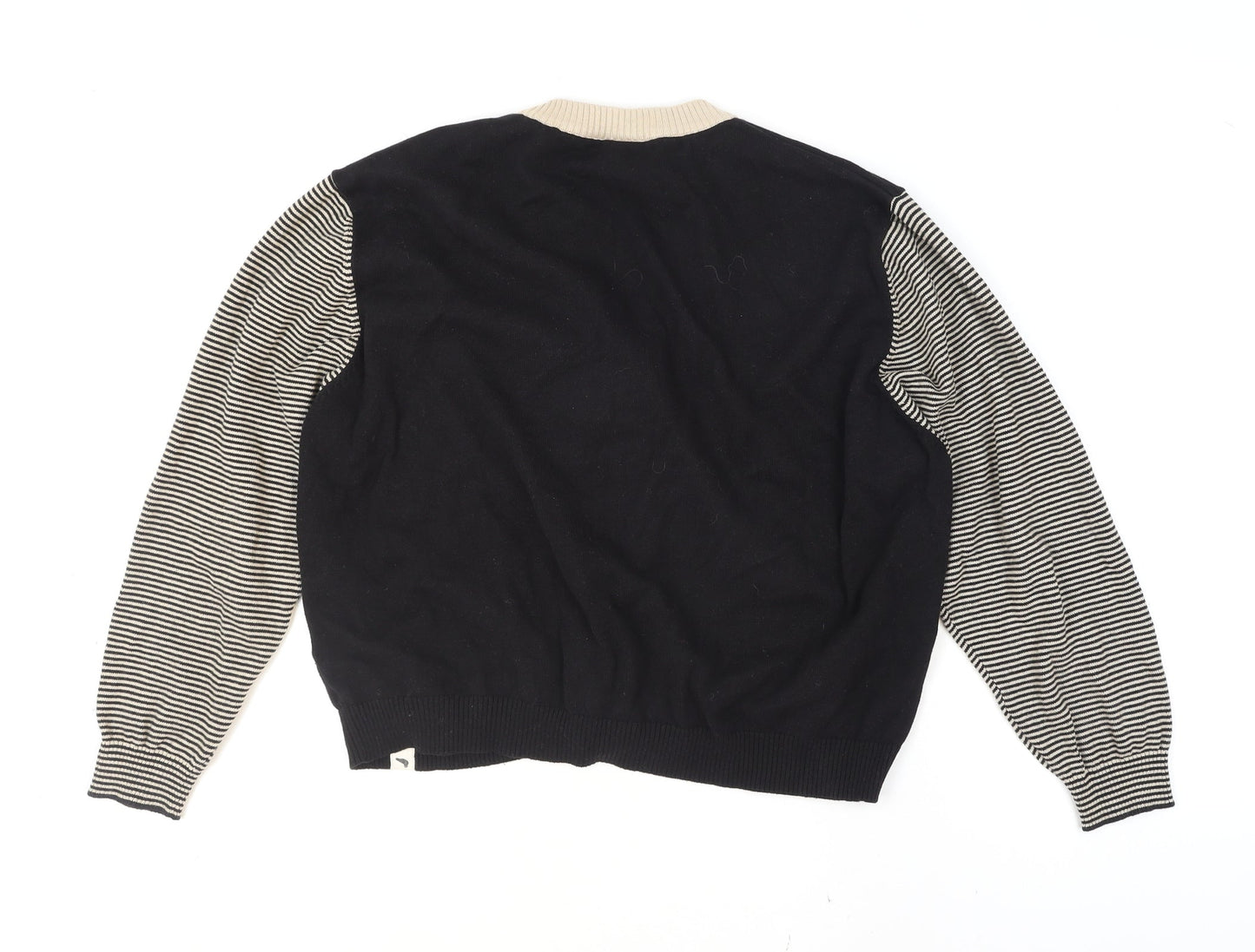 Womens UK Size 2 Turtledove London Black Cardigan Jumper