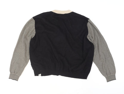 Womens UK Size 2 Turtledove London Black Cardigan Jumper