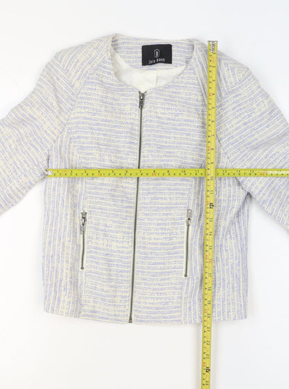 Womens UK Size 8 Julie Brandt Regular Ivory Blazer