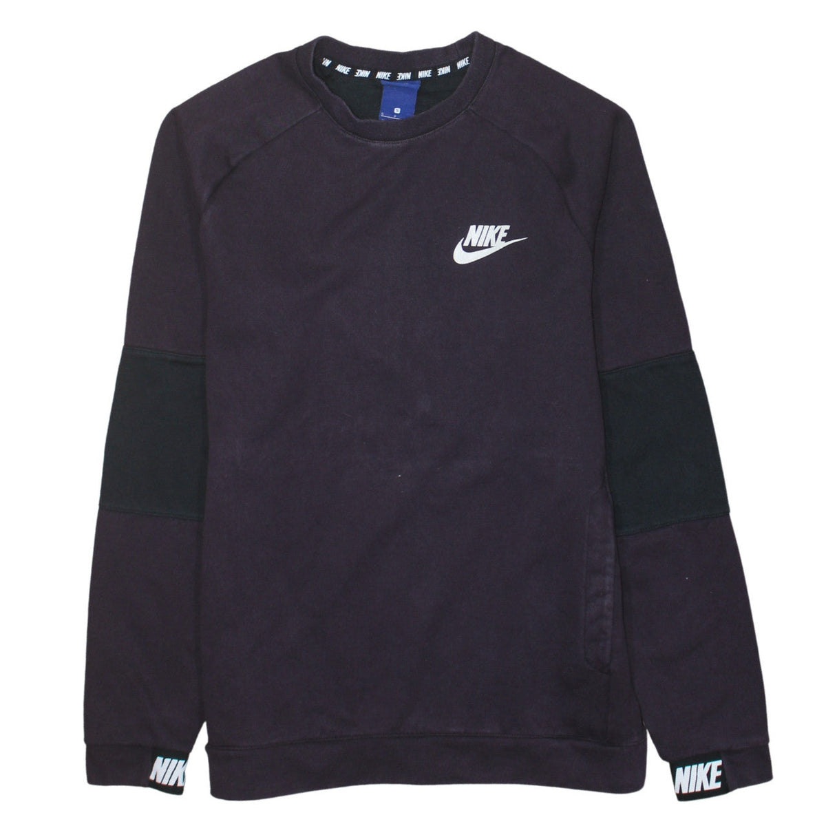 Mens UK Size S Nike Black Pullover Sweatshirt