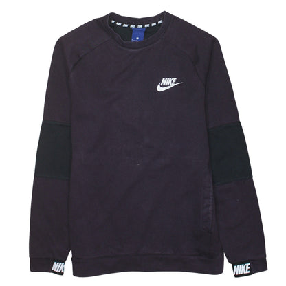 Mens UK Size S Nike Black Pullover Sweatshirt