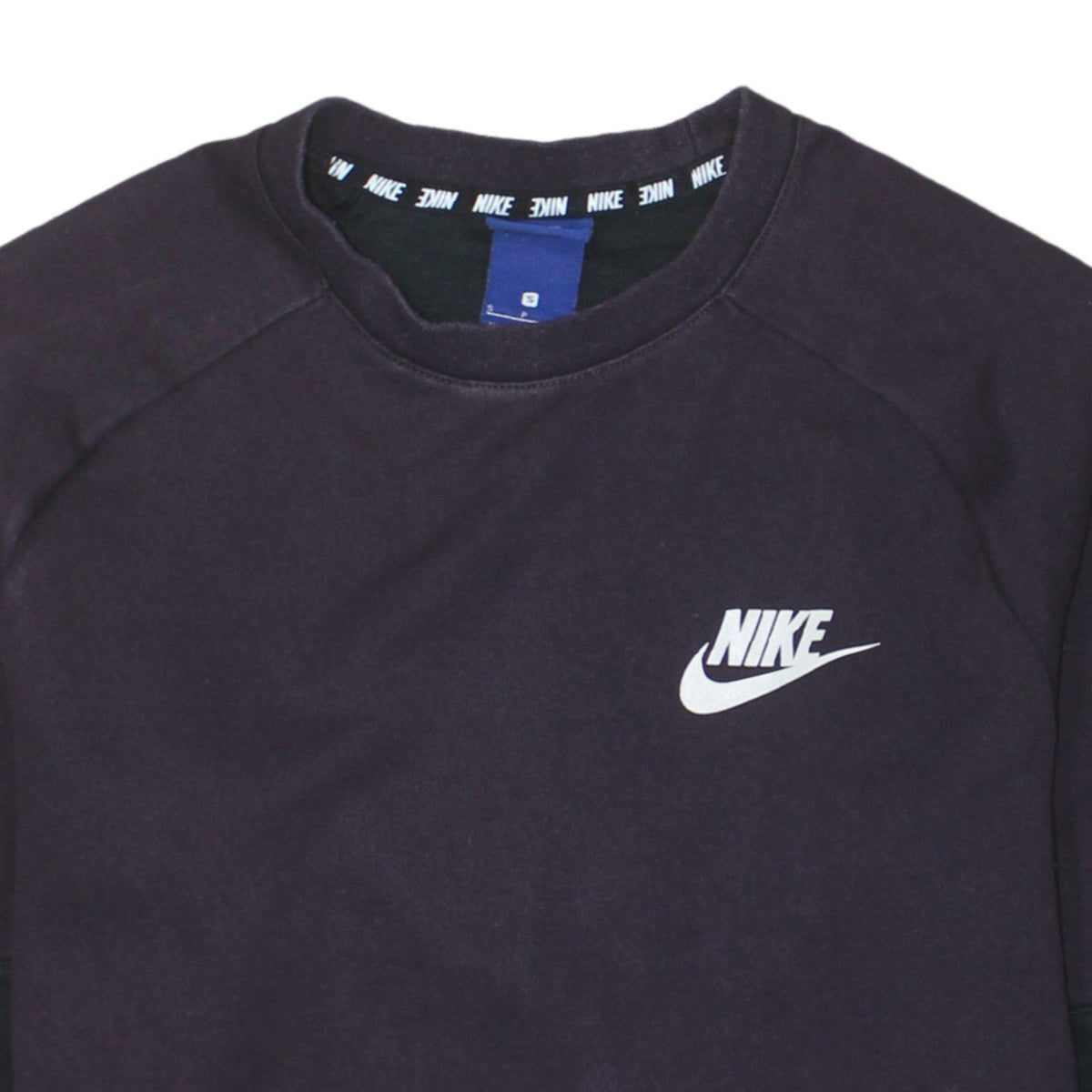 Mens UK Size S Nike Black Pullover Sweatshirt