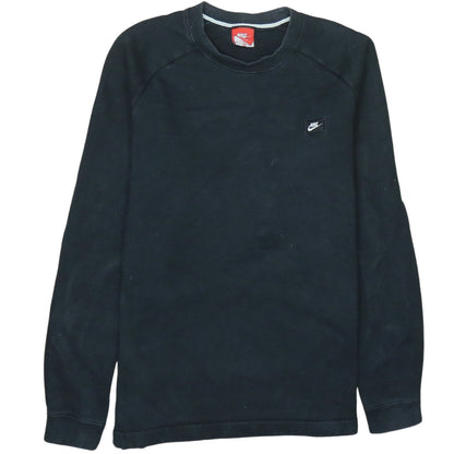 Mens UK Size M Nike Black Pullover Sweatshirt