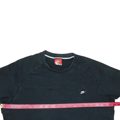 Mens UK Size M Nike Black Pullover Sweatshirt