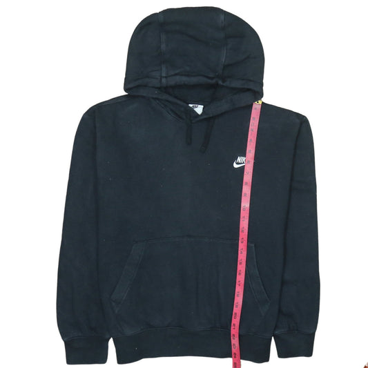 Womens UK Size M Nike Black Pullover Hoodie