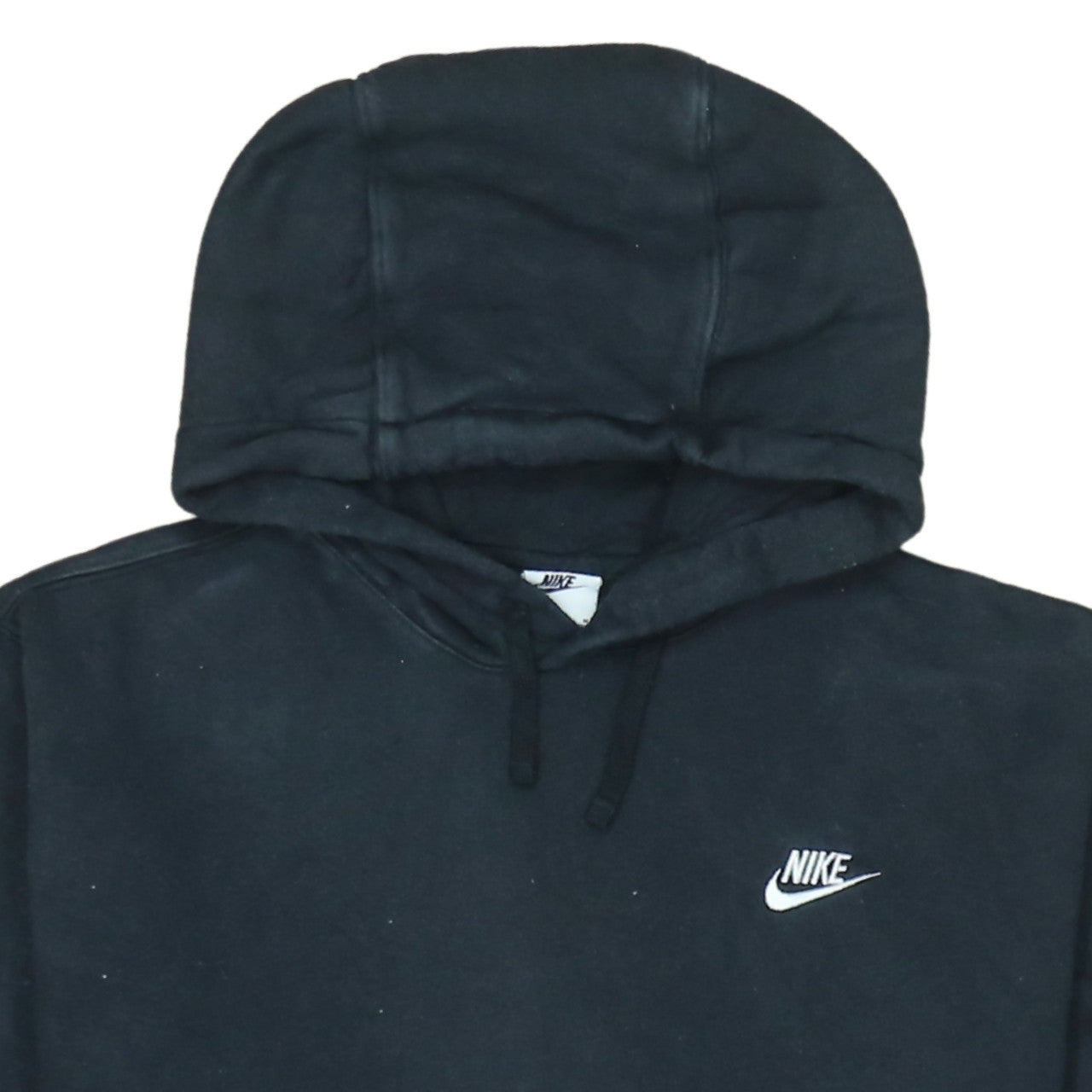 Womens UK Size M Nike Black Pullover Hoodie