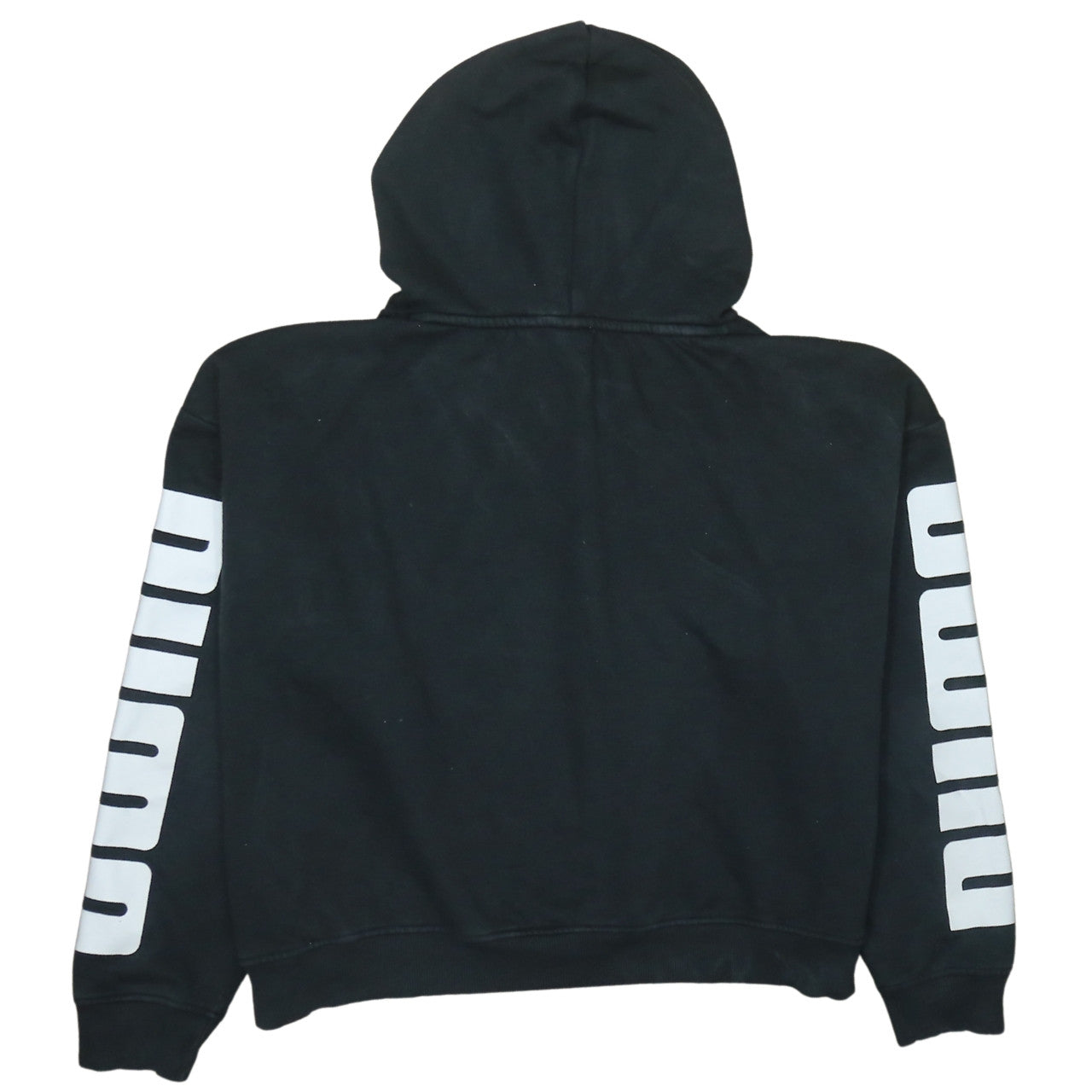 Womens UK Size XL PUMA Black Pullover Hoodie