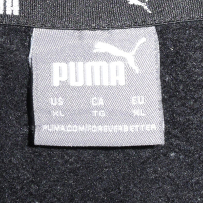 Womens UK Size XL PUMA Black Pullover Hoodie