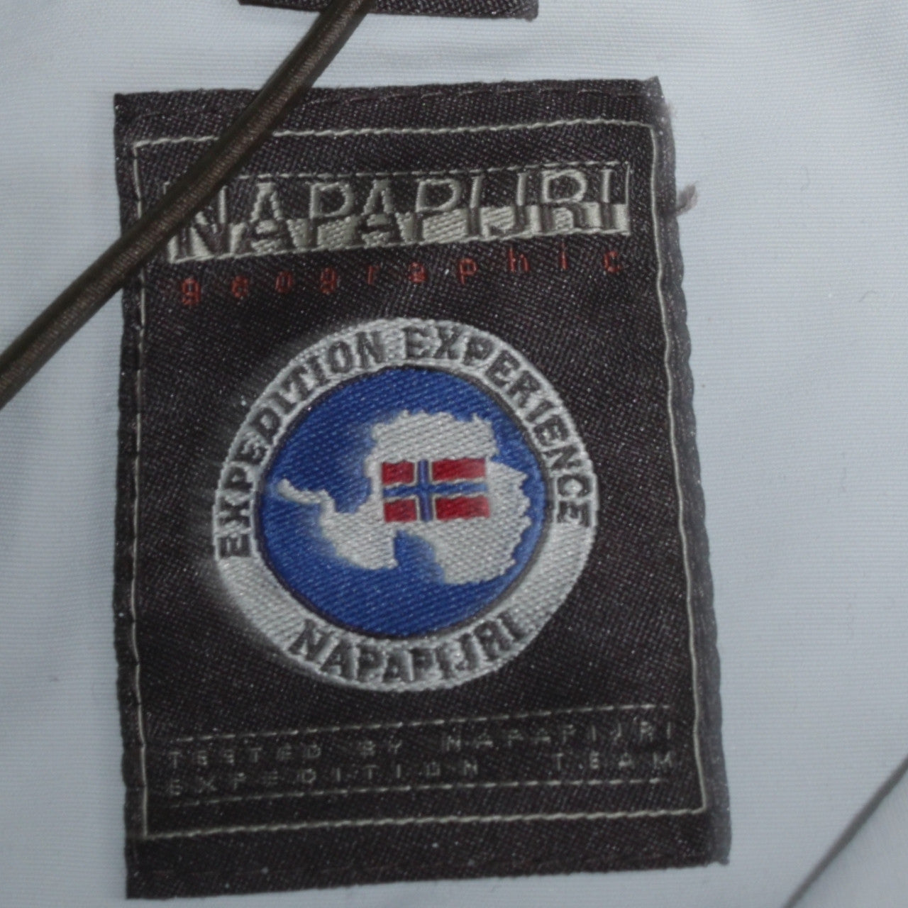 Womens UK Size M Napapijri Beige Anorak Coat