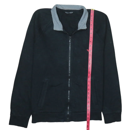 Mens UK Size L Emporio Armani Black Full Zip Sweatshirt