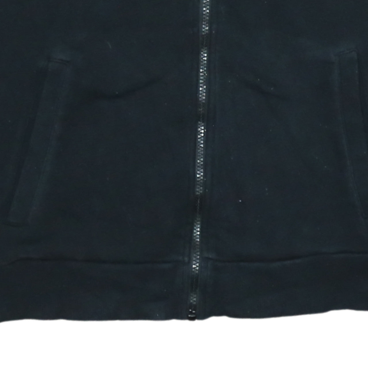 Mens UK Size L Emporio Armani Black Full Zip Sweatshirt