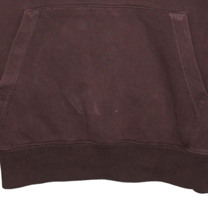 Womens UK Size S Nike Brown Pullover Hoodie