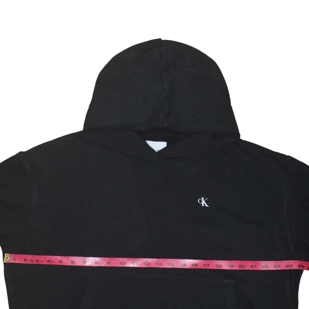 Womens UK Size XL Calvin Klein Jeans Black Pullover Hoodie