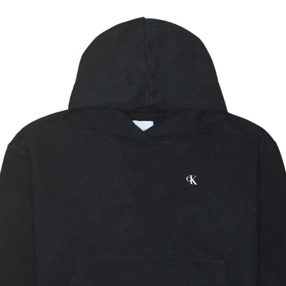 Womens UK Size XL Calvin Klein Jeans Black Pullover Hoodie