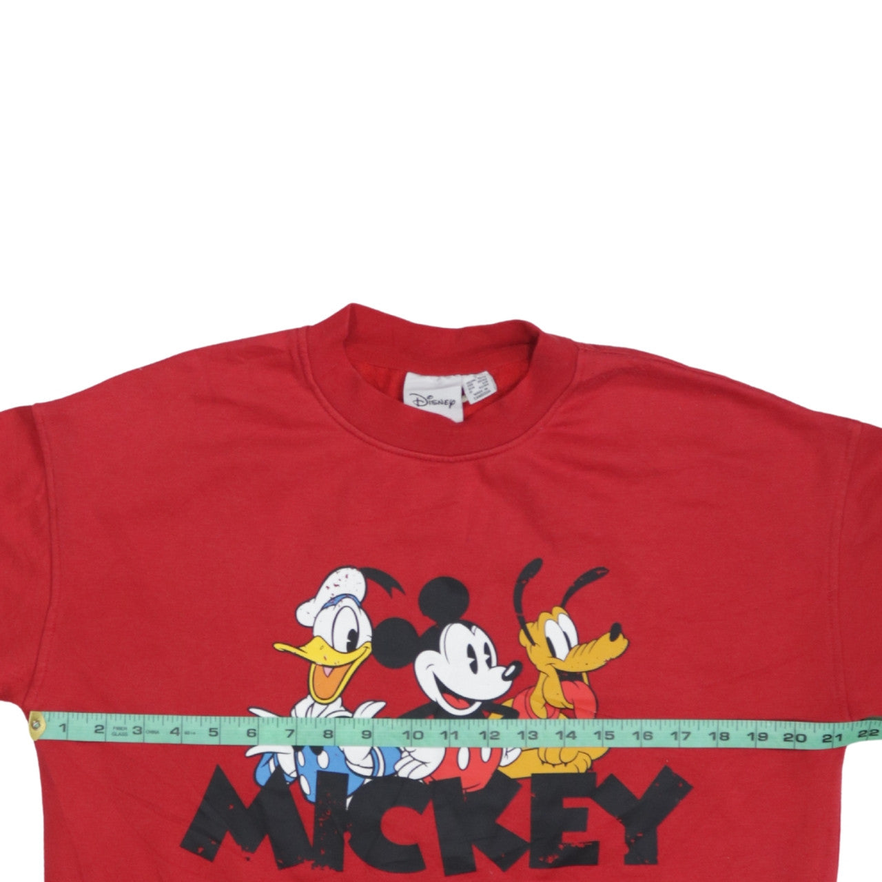 Womens UK Size 10/12 Disney Red Pullover Sweatshirt