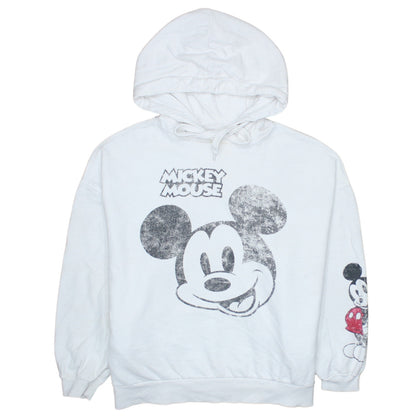 Womens UK Size M Sinsay White Pullover Hoodie