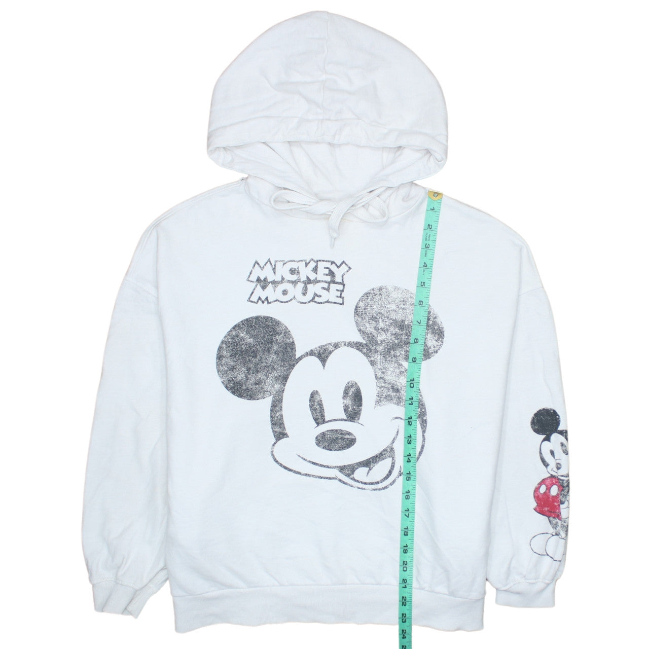 Womens UK Size M Sinsay White Pullover Hoodie