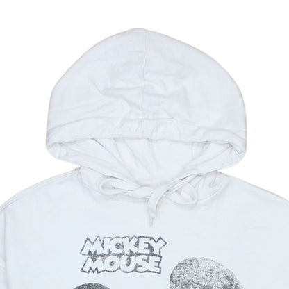 Womens UK Size M Sinsay White Pullover Hoodie