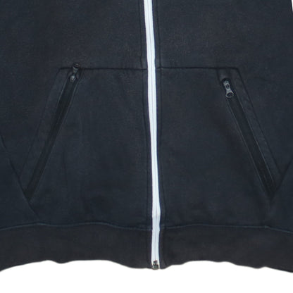 Mens UK Size M Nike Black Full Zip Hoodie