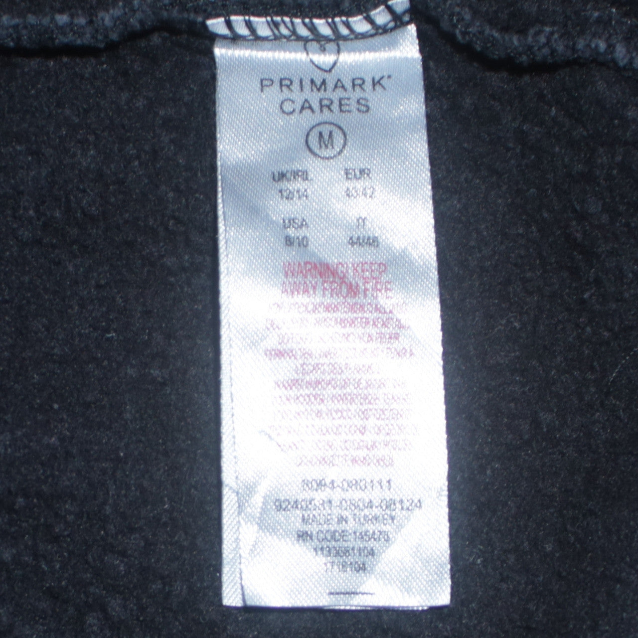 Womens UK Size M Disney Black Pullover Sweatshirt