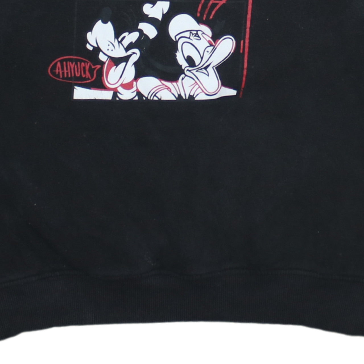 Womens UK Size M Disney Black Pullover Sweatshirt