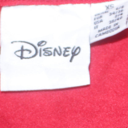 Womens UK Size XS Disney Red Pullover Hoodie