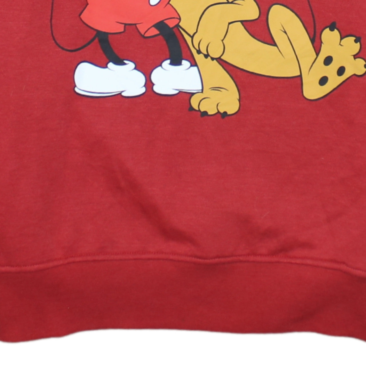 Womens UK Size XS Disney Red Pullover Hoodie