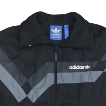 Mens UK Size S adidas Black Full Zip Sweatshirt