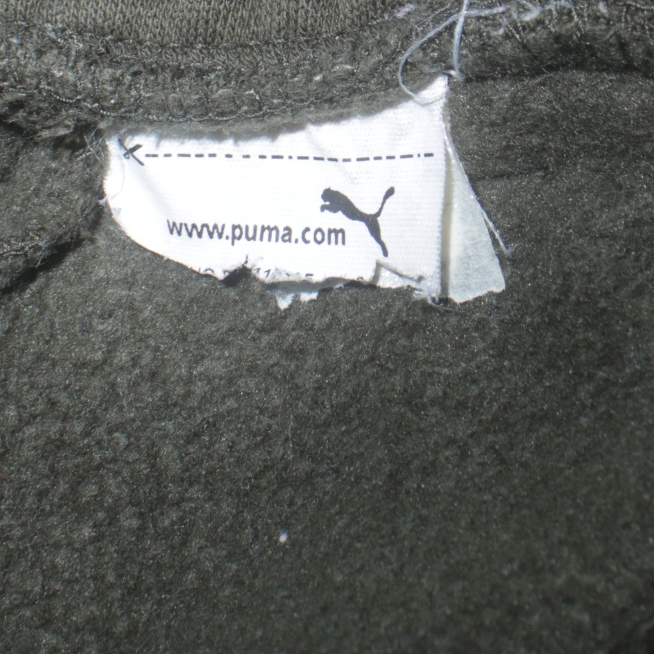 Mens UK Size M PUMA Regular Fit Jogger Green Trousers