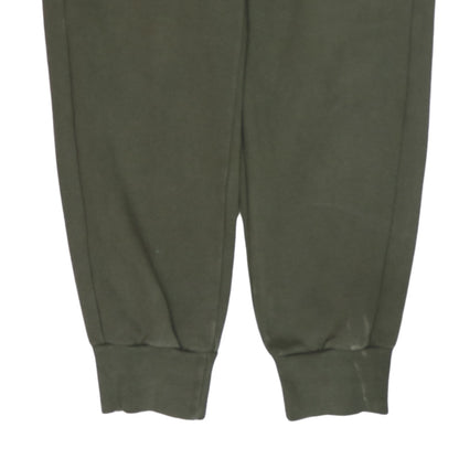Mens UK Size M PUMA Regular Fit Jogger Green Trousers