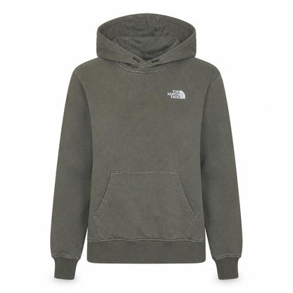 Womens UK Size S The North Face Green Pullover Hoodie