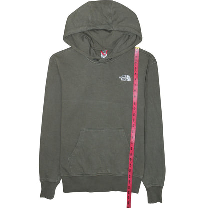 Womens UK Size S The North Face Green Pullover Hoodie