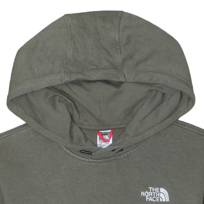 Womens UK Size S The North Face Green Pullover Hoodie