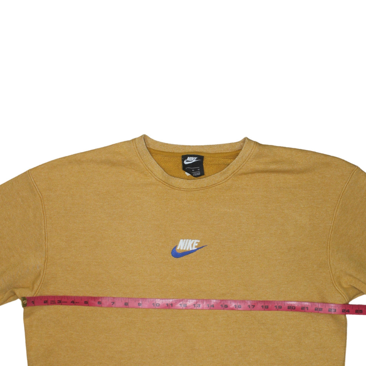 Mens UK Size L Nike Yellow Pullover Sweatshirt