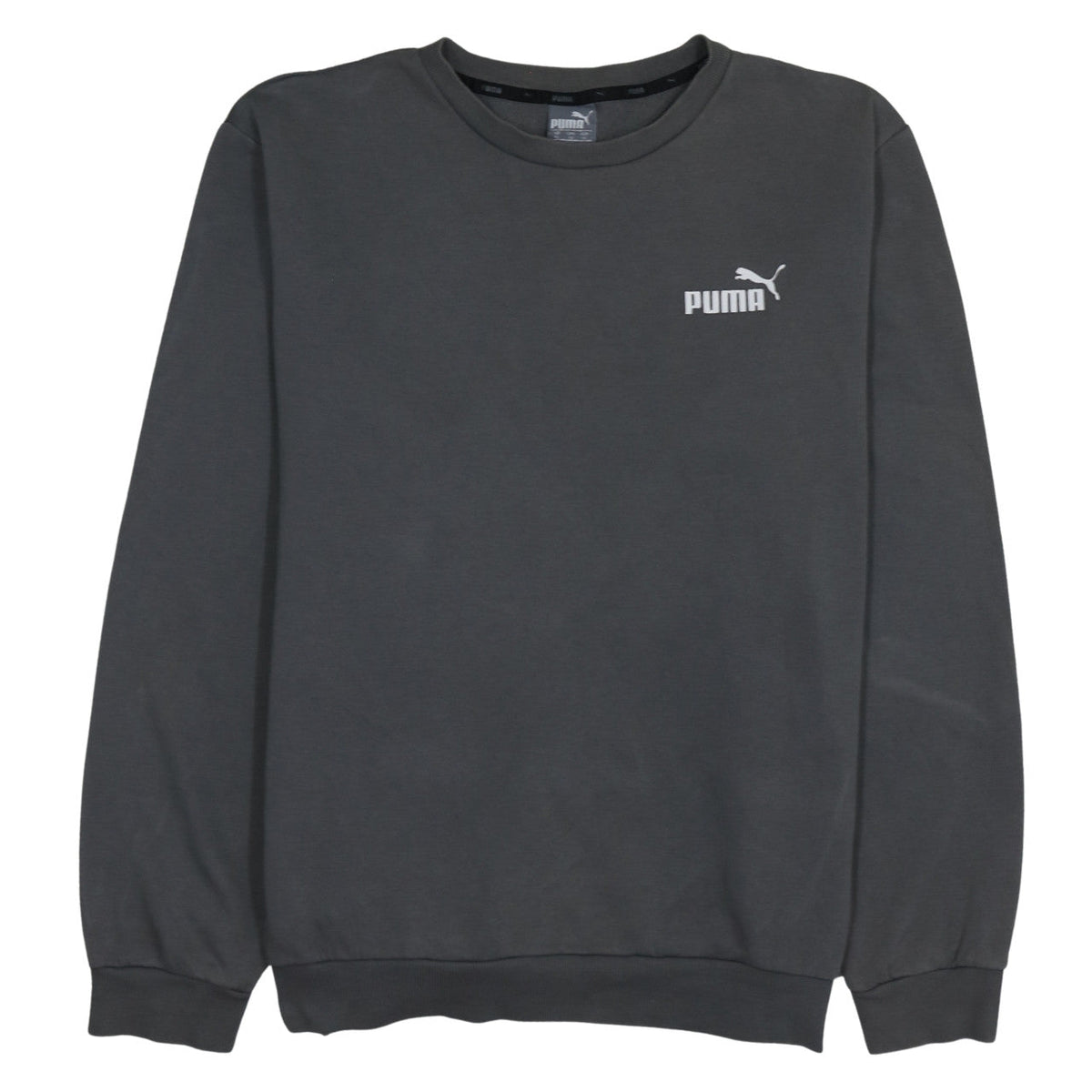 Mens UK Size XL PUMA Grey Pullover Sweatshirt