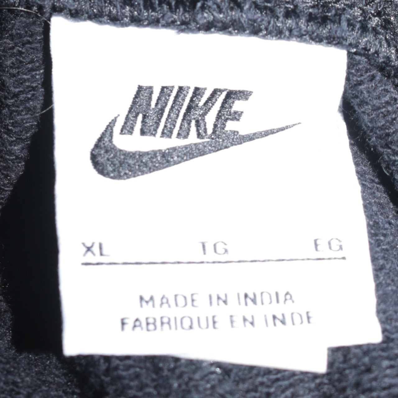 Mens UK Size XL Nike Regular Fit Jogger Black Trousers