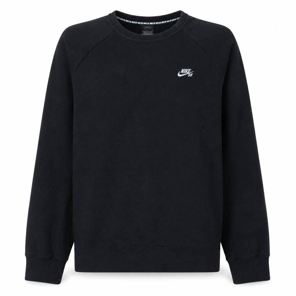 Mens UK Size M Nike Black Pullover Sweatshirt