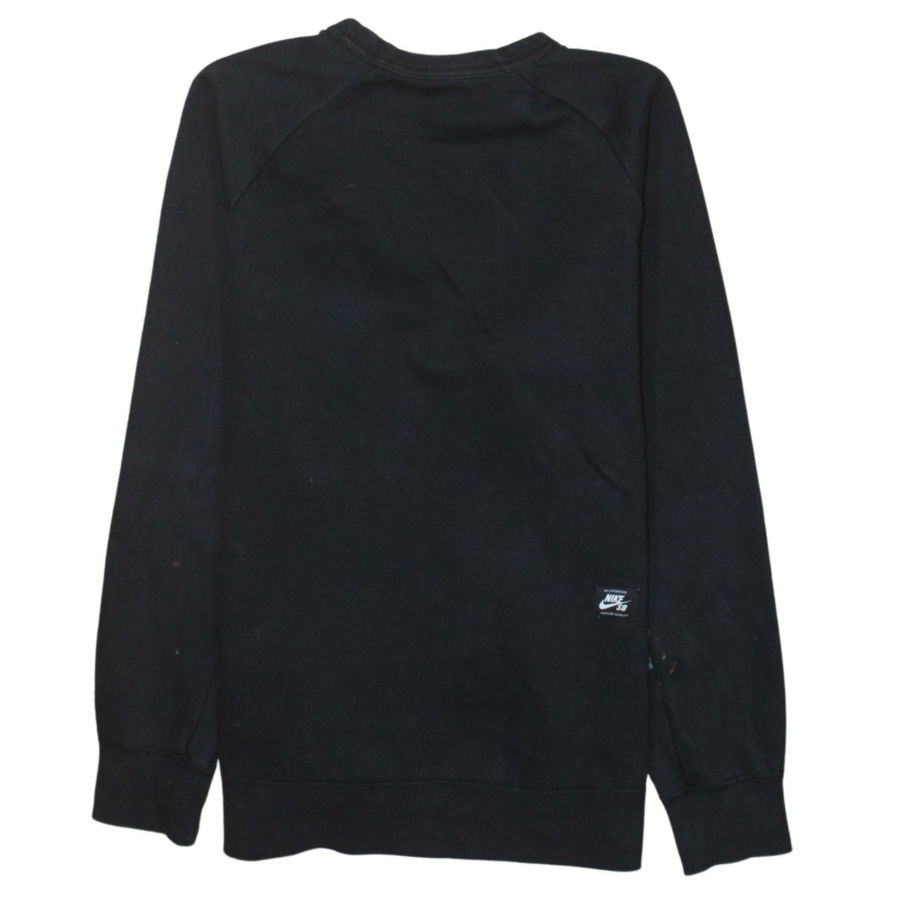 Mens UK Size M Nike Black Pullover Sweatshirt