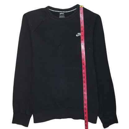 Mens UK Size M Nike Black Pullover Sweatshirt